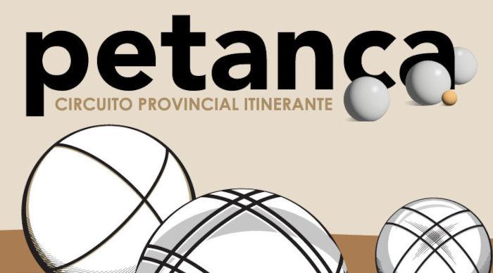 Cartel Circuito Provincial de Petanca